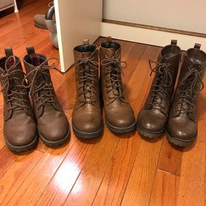 Brown Boots.